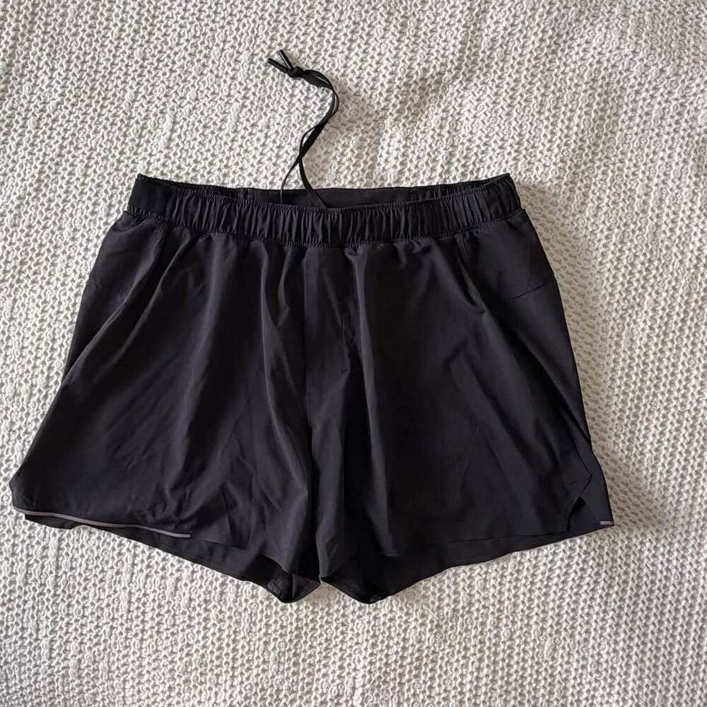 Lululemon Men’s Surge Short 6" Lined - Black - Size L